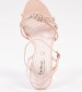 Women Sandal High 2142.70622 Nude Leather MF