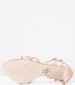 Women Sandal High 2142.70622 Nude Leather MF