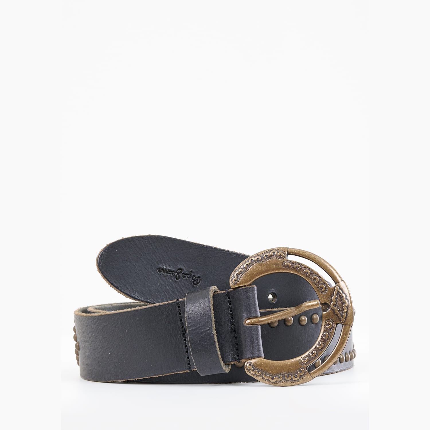 Γυναικείες Ζώνες Flora Μαύρο Δέρμα Pepe Jeans