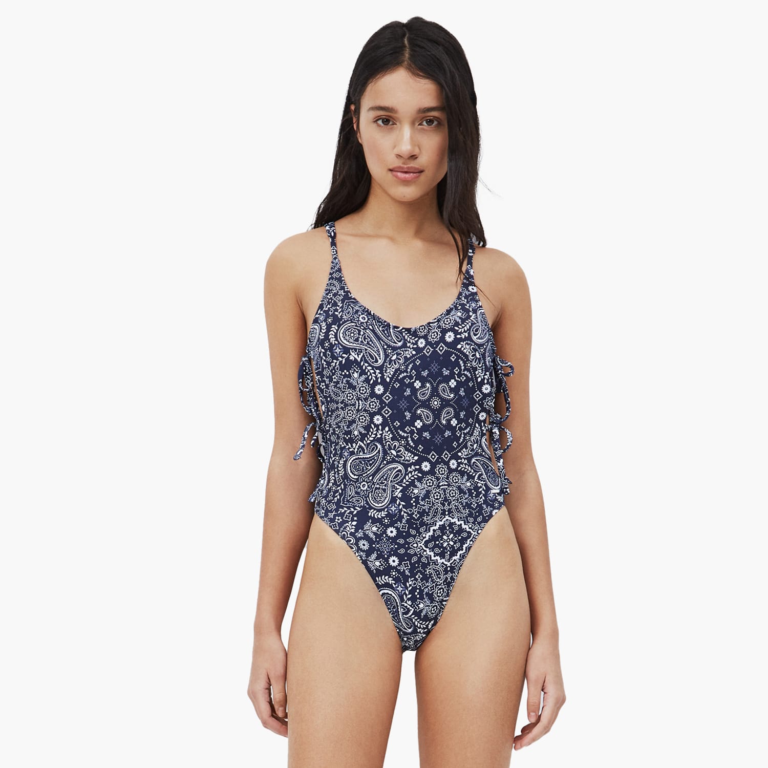 Γυνακεία Μαγιό Isabella Μπλε Polyamide Pepe Jeans