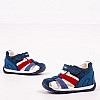 Kids Flip Flops & Sandals Each.B Blue Suede Leather Geox Kids Flip Flops & Sandals Each.B Blue Suede Leather Geox
