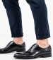 Men Shoes Q5625 Black Leather Boss shoes