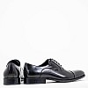 Ανδρικά Παπούτσια Δετά Q5625 Μαύρο Δέρμα Boss shoes Ανδρικά Παπούτσια Δετά Q5625 Μαύρο Δέρμα Boss shoes
