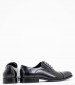 Men Shoes Q5625 Black Leather Boss shoes