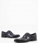 Men Shoes Q5625 Black Leather Boss shoes