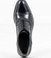 Men Shoes Q5625 Black Leather Boss shoes