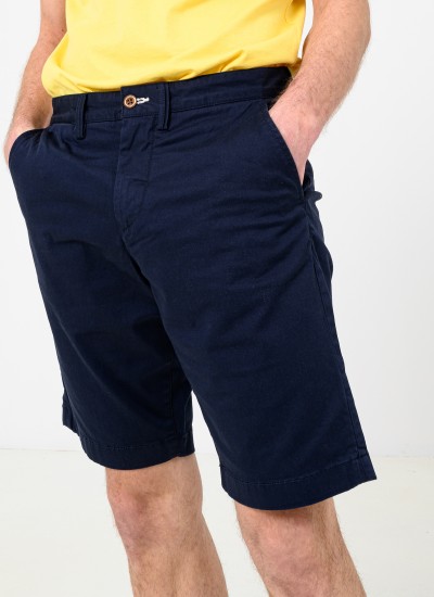 Ανδρικές Βερμούδες Twill.Shorts Μπεζ Βαμβάκι GANT