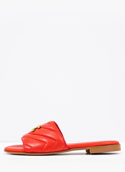 Γυναικεία Flats Gizeh.BS Ανθρακί Δέρμα Birkenstock