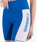 Women Skirts - Shorts Active.Lifestyle Blue Cotton Superdry