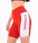 Women Skirts - Shorts Active.Lifestyle Red Cotton Superdry