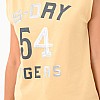 Women T-Shirts - Tops Military.Vest Beige Cotton Superdry Women T-Shirts - Tops Military.Vest Beige Cotton Superdry
