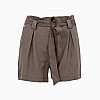 Women Skirts - Shorts Paper.Bag Olive Superdry Women Skirts - Shorts Paper.Bag Olive Superdry