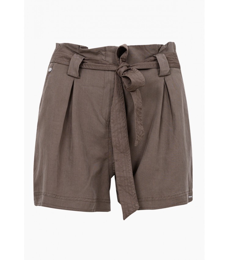 Women Skirts - Shorts Paper.Bag Olive Superdry