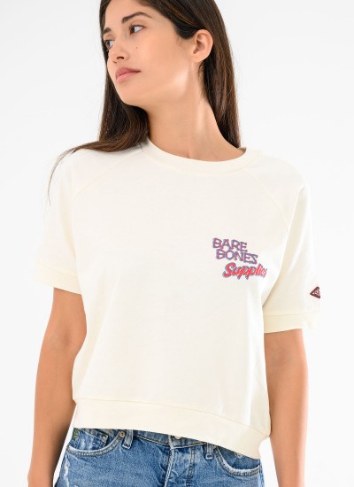 Γυναικείες Φούστες - Σορτς Cut.Off Μπλε Βαμβάκι Superdry