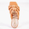 Women Mules 45.152 Somon Leather MAKIS KOTRIS Women Mules 45.152 Somon Leather MAKIS KOTRIS