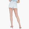 Women Skirts - Shorts Alexia LightBlue Cotton Guess Women Skirts - Shorts Alexia LightBlue Cotton Guess