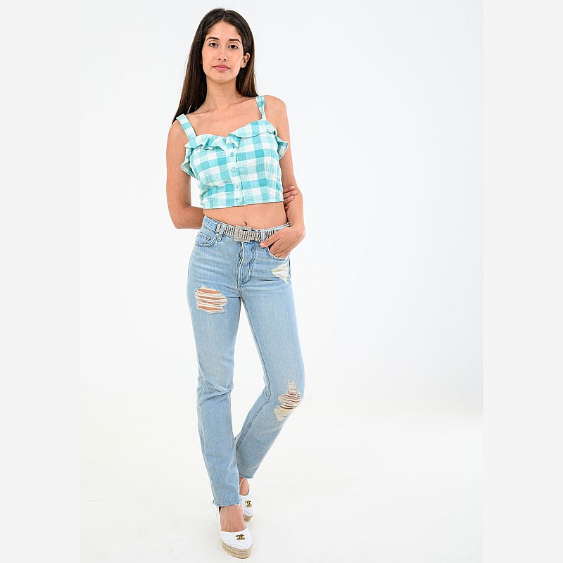 Lincolin Blue Cotton Guess