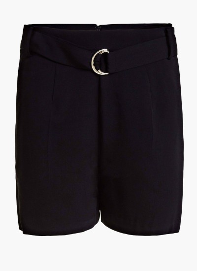 Women Skirts - Shorts Cut.Off Blue Cotton Superdry