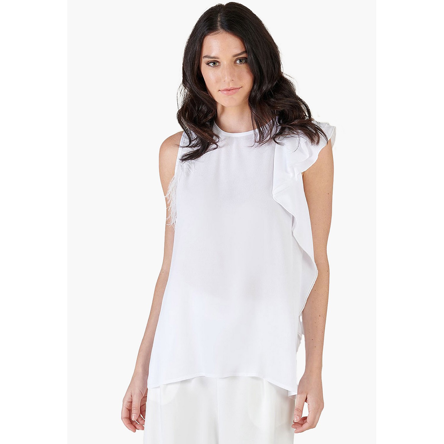 Women T-Shirts - Tops Awater White Silvian Heach Women T-Shirts - Tops Awater White Silvian Heach