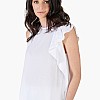 Women T-Shirts - Tops Awater White Silvian Heach Women T-Shirts - Tops Awater White Silvian Heach