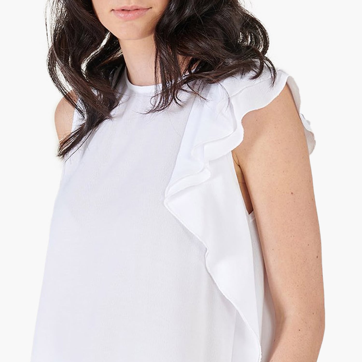 Women T-Shirts - Tops Awater White Silvian Heach T-Shirts - Tops Silvian Heach Awater-White