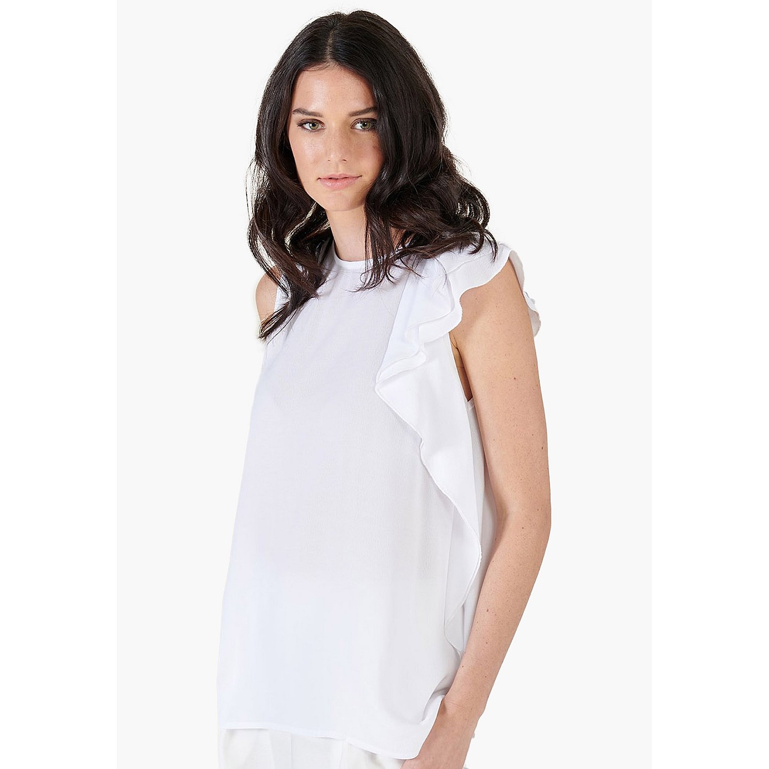 Women T-Shirts - Tops Awater White Silvian Heach Women T-Shirts - Tops Awater White Silvian Heach