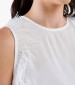 Γυναικείες Μπλούζες - Τοπ Awater Άσπρο Βισκόζη Silvian Heach