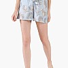 Women Skirts - Shorts Kenly LightBlue Polyester Silvian Heach Women Skirts - Shorts Kenly LightBlue Polyester Silvian Heach