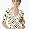 Women T-Shirts - Tops Weasley Yellow Silvian Heach Women T-Shirts - Tops Weasley Yellow Silvian Heach