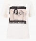 Women T-Shirts - Tops Photo.Square White Cotton Kendall+Kylie