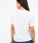 Women T-Shirts - Tops Photo.Square White Cotton Kendall+Kylie