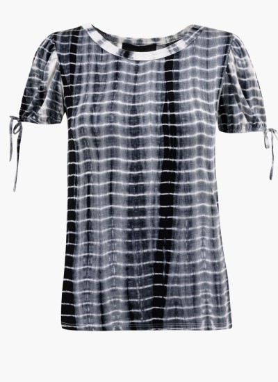 Γυναικείες Μπλούζες - Τοπ Sleeve.Knit Μαύρο Modal Kendall+Kylie