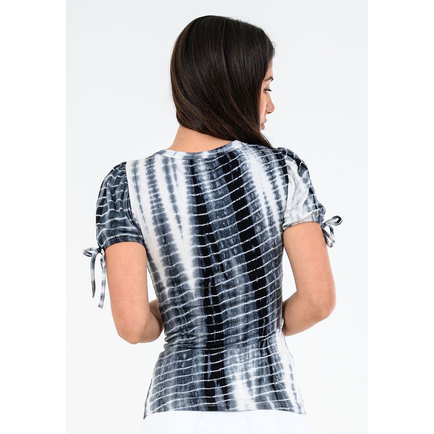Γυναικείες Μπλούζες - Τοπ Sleeve.Knit Μαύρο Modal Kendall+Kylie Μπλούζες - Τοπ Kendall+Kylie Sleeve.Knit-Black