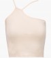 Women T-Shirts - Tops Top.Asymmetric Beige Kendall+Kylie