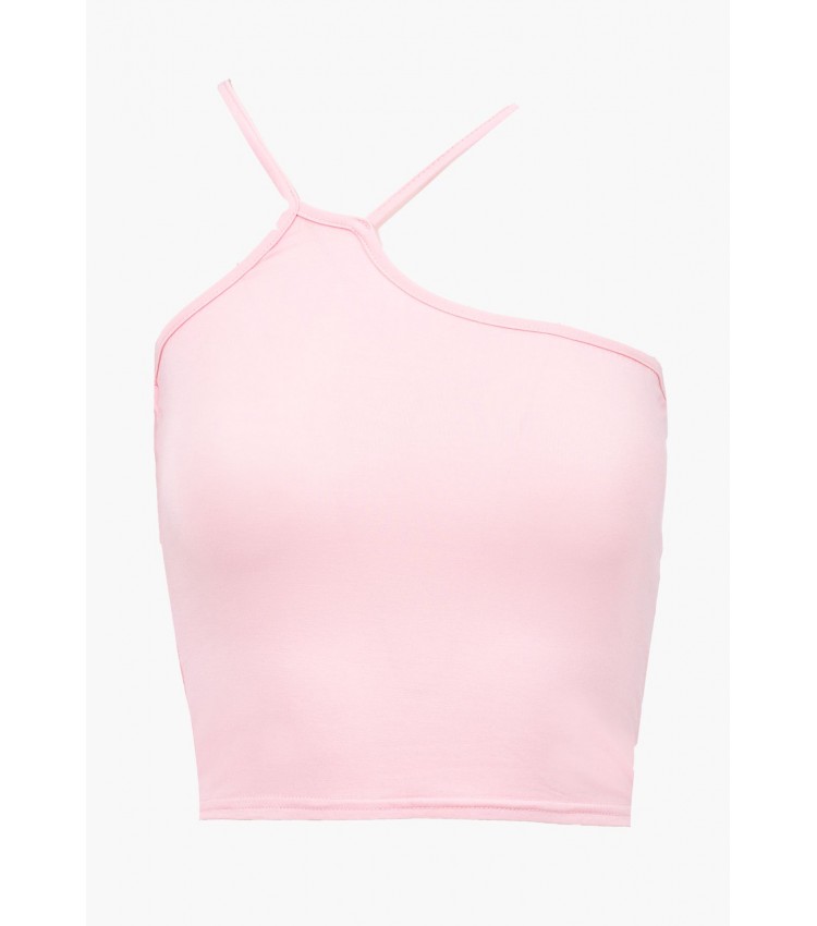 Women T-Shirts - Tops Top.Asymmetric Pink Kendall+Kylie