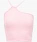 Γυναικείες Μπλούζες - Τοπ Top.Asymmetric Ροζ Rayon Kendall+Kylie