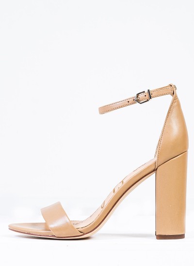 Γυναικείες Πλατφόρμες Ψηλές Livi Μαύρο Δέρμα Sam Edelman