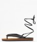 Women Flat Sandals Bahamas.Sn Black ECOleather The Holy Beach