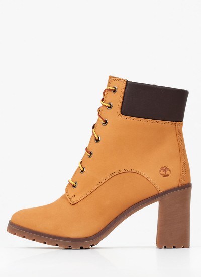 Γυναικεία Μποτάκια A2JRQ Μαύρο Δέρμα Timberland