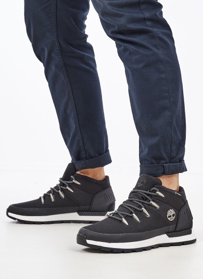 Ανδρικά Μποτάκια A266B Μαύρο Πάνινο Timberland