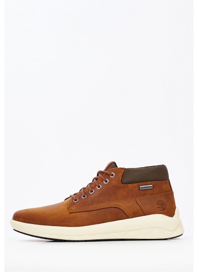 Ανδρικά Μποτάκια A2817 Καφέ Δέρμα Νούμπουκ Timberland
