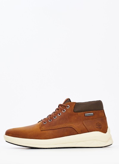 Ανδρικά Μποτάκια A2817 Καφέ Δέρμα Νούμπουκ Timberland
