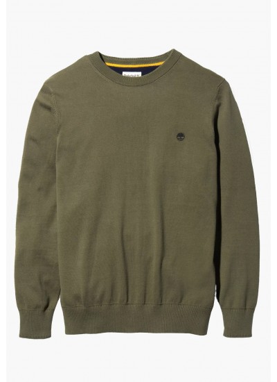 Ανδρικές Μπλούζες TH6709 Σκούρο Μπλε Βαμβάκι Lacoste