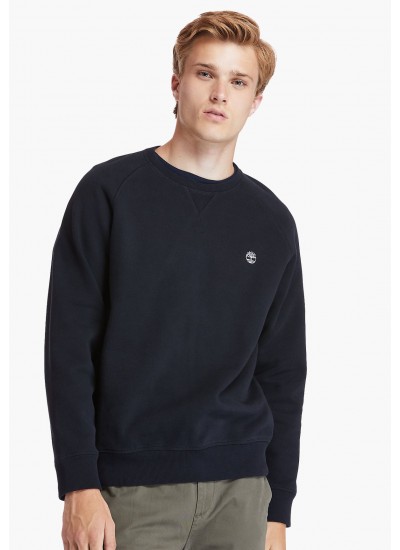 Ανδρικά Φούτερ Polo.Sweatshirt Σκούρο Μπλε Βαμβάκι La Martina