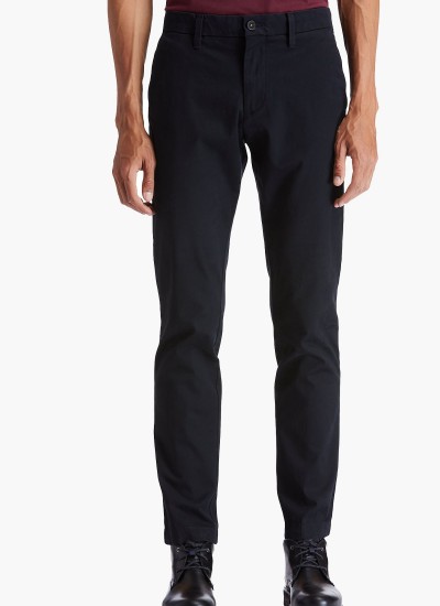Ανδρικά Παντελόνια Callen.Crop Μαύρο Πολυεστέρα Pepe Jeans