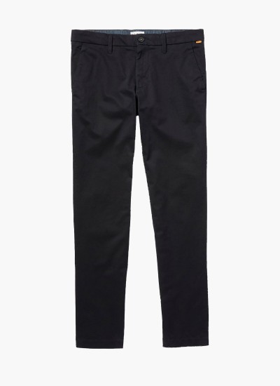 Ανδρικά Παντελόνια Callen.Crop Μαύρο Πολυεστέρα Pepe Jeans