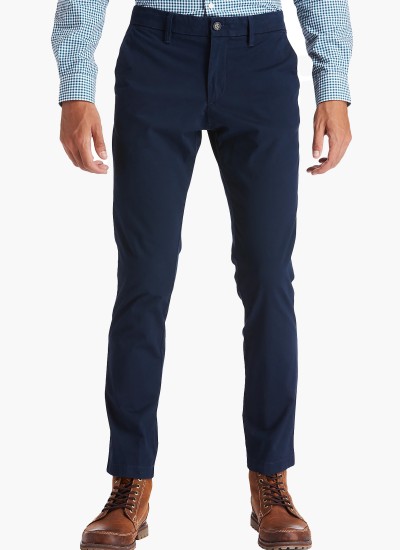 Ανδρικά Παντελόνια Callen.Crop Μαύρο Πολυεστέρα Pepe Jeans