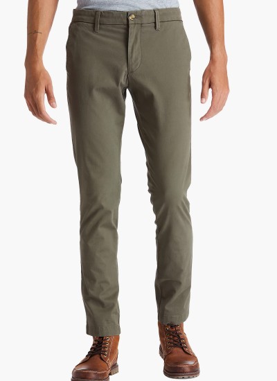 Ανδρικά Παντελόνια Callen.Crop Μαύρο Πολυεστέρα Pepe Jeans