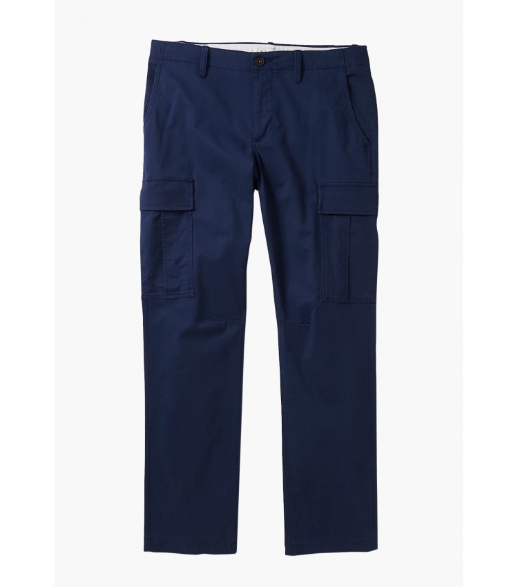 Men Pants A2CZH DarkBlue Cotton Timberland