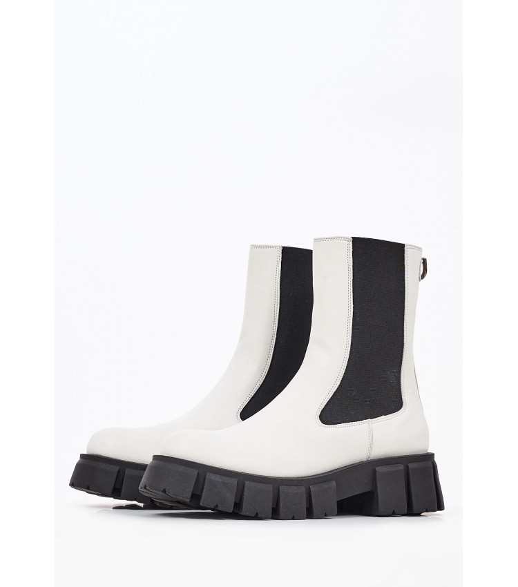 Women Boots 2149.15506 White Leather MF